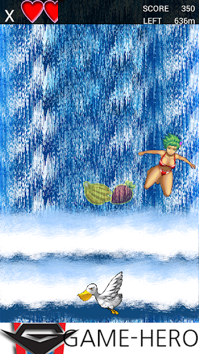 Waterfall Action Diving Screen 2