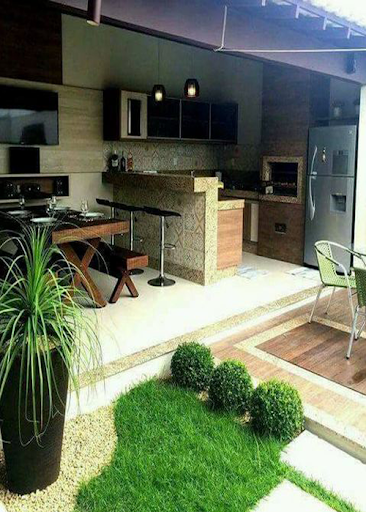 Minimalist kitchen design and