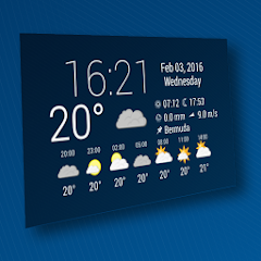 Simple Time & Weather Widget Download gratis mod apk versi terbaru
