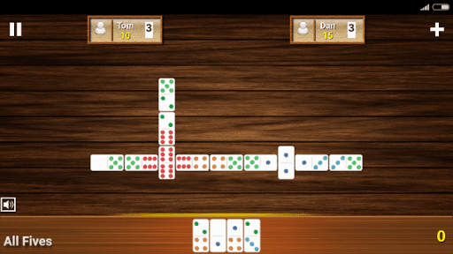 Fives Dominoes Screen 2