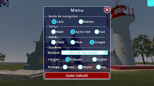 Safira3D - Kribi lighthouse Screen 3