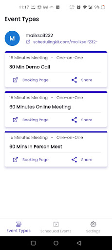 SchedulingKit Screen 2
