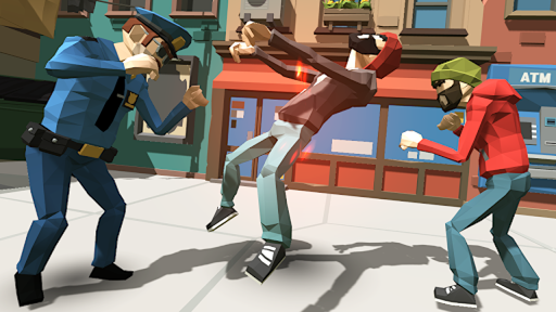 Super Hero Gang-City Fighter Screen 2