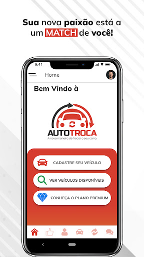 Android application AutoTroca screenshort