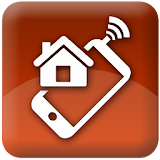 Smart home remote control icon