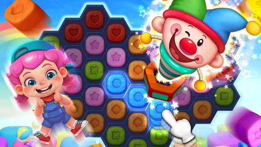 Toy Party: 재미있는 매치-3 퍼즐 게임