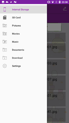 File Manager (with Wall paper Screen 3