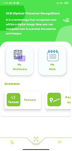 English Droid Screen 2