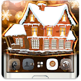 Christmas Bling Snow House Theme icon