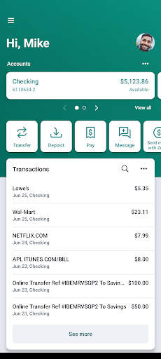 Hana Bank USA Screen 2