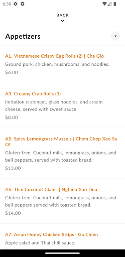 575 Asian Seafood Bistro Screenshot 3 - AppWisp.com