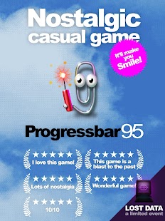 Progressbar95 - nostalgic game Screenshot