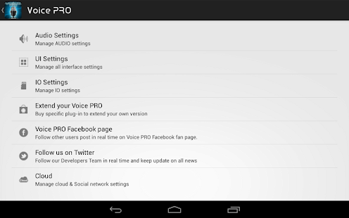 Voice PRO - HQ Audio Editor لقطة شاشة