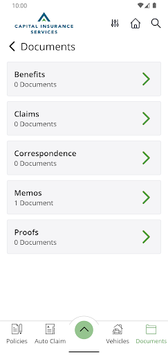 Capital Insurance Svcs Online Screen 3