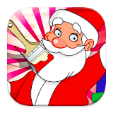 Coloring Games Santa Claus icon