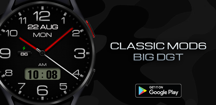 [WIN] Classic Mod6 BIG DGT - New - (Android)