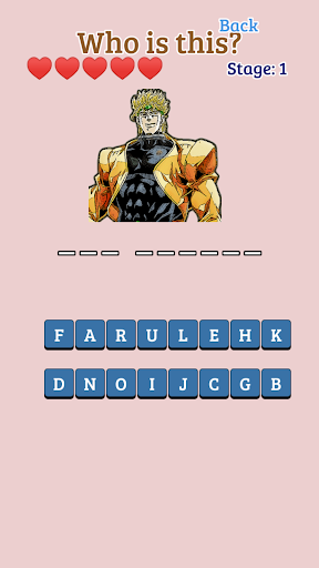 Anime - Guess the Character Screen 3