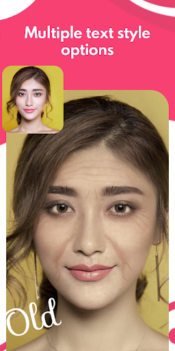 Young to old face-make me old