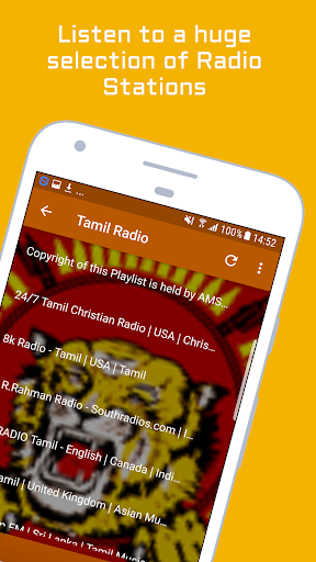Tamil Songs Radio Stations Screen 2