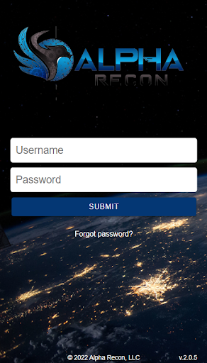 Android application SecuRecon screenshort