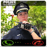 Call From Police  Woman icon