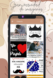 Screenshot 4 Frases de Amor para Papá, ¡Te  android