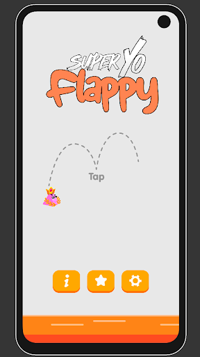 Android application Super Yo Flappy screenshort