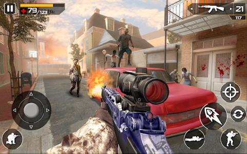 Zombie Shooting Game: Gun Game