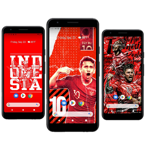 Wallpaper Timnas Indonesia logo