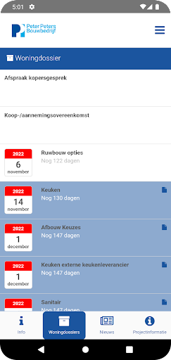 Bouwbedrijf Peter Peters Screen 2