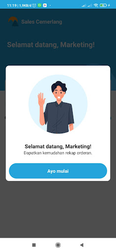 Sales Cemerlang Screen 2