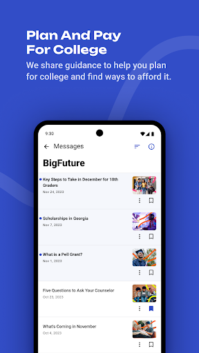 BigFuture® School Screen 3