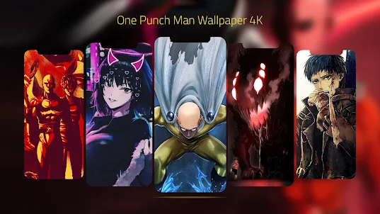 One Punch Man Wallpaper 4K
