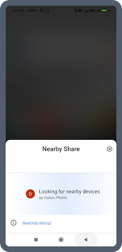 Nearby Share - Shortcut screenshot 3