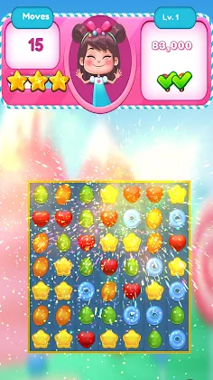 Sweet Story Match 3 Adventure - Screenshot 3