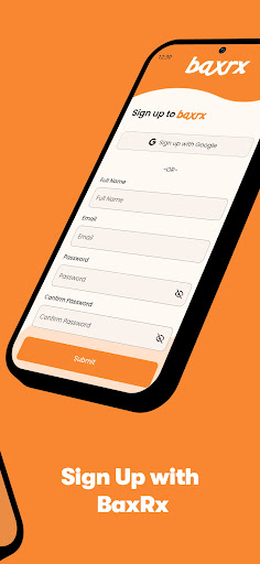 BaxRx – Pharmacy RX Discounts Screen 2