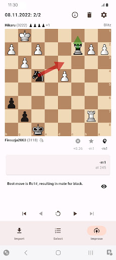 Android application Chess Blunder Trainer screenshort
