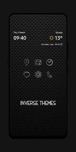 Android application Gray - Line Icon Pack screenshort