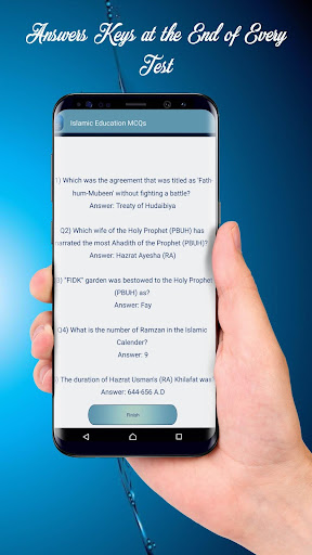 Islamic Education MCQs Screen 3