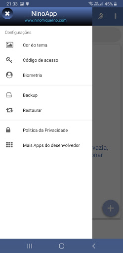 NinoApp Screen 2