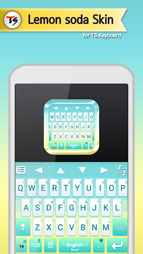 Android application Lemon soda for TS Keyboard screenshort