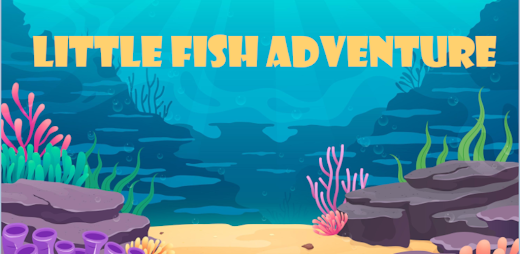 Android application Little Fish Adventure screenshot
