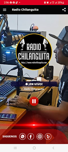 Android application Radio Chilanguita screenshort