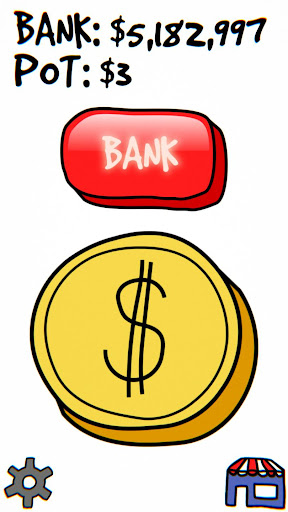Android application Bank It! - Idle Money Clicker screenshort