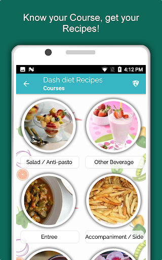Screenshot of DASH Diet Recipes Offline