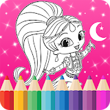 Coloring Book For ShimmerShin icon
