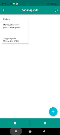 Agendakan Screen 3