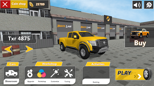 Pickup Truck: 4x4 Offroad Game
