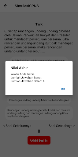 Simulasi Ujian Online 2023