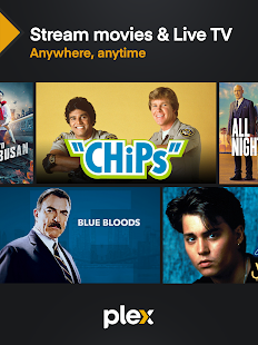 Plex: Поточно предаване на филми и телевизионна екранна снимка